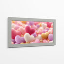 Corazones pastel - DIEGO D L | Cuadro decorativo de Canvas Lab