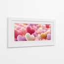 Corazones pastel - DIEGO D L | Cuadro decorativo de Canvas Lab