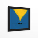 Ultimas luces sobre el agua - DIEGO D L | Cuadro decorativo de Canvas Lab