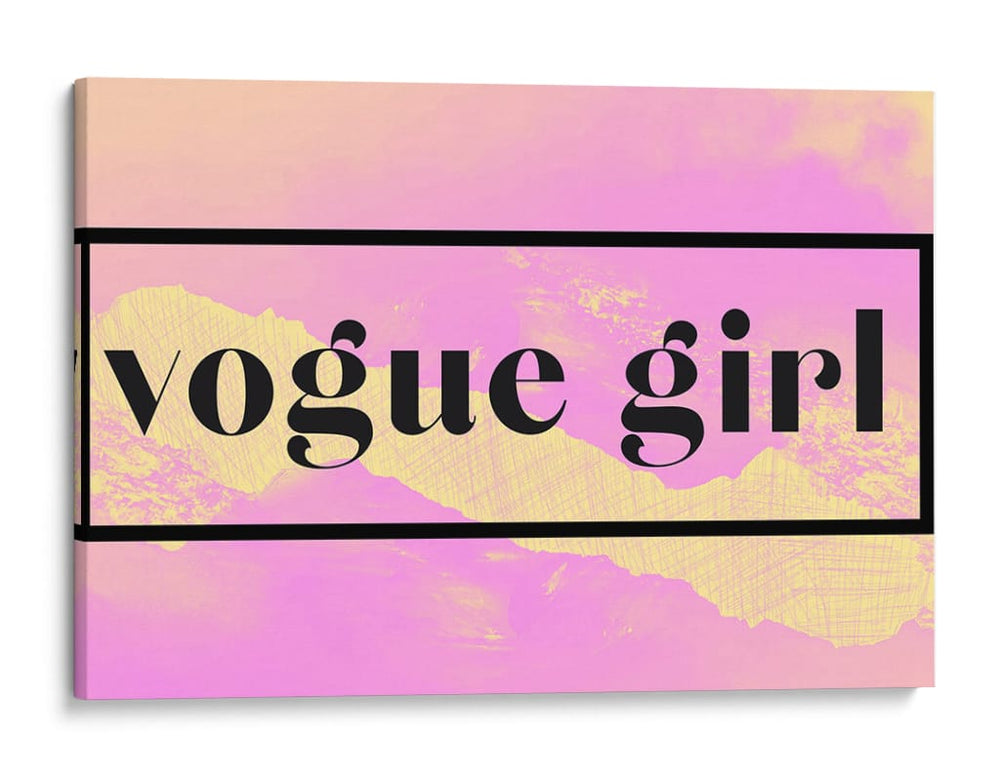 VOGUE GIRL - Salminda | Cuadro decorativo de Canvas Lab