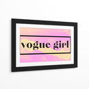 VOGUE GIRL - Salminda | Cuadro decorativo de Canvas Lab