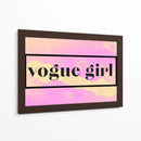 VOGUE GIRL - Salminda | Cuadro decorativo de Canvas Lab