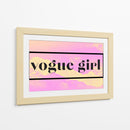 VOGUE GIRL - Salminda | Cuadro decorativo de Canvas Lab