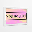 VOGUE GIRL - Salminda | Cuadro decorativo de Canvas Lab