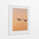 Vuelo en atardecer - E Ordóñez | Cuadro decorativo de Canvas Lab