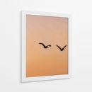 Vuelo en atardecer - E Ordóñez | Cuadro decorativo de Canvas Lab