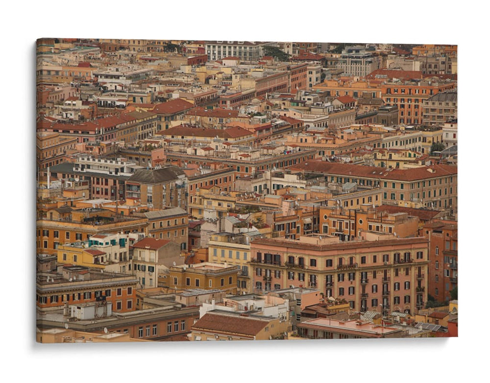 Azoteas de la hermosa ciudad de Roma Italia - Luis Rodrigo Magaña Andrade | Cuadro decorativo de Canvas Lab