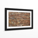 Azoteas de la hermosa ciudad de Roma Italia - Luis Rodrigo Magaña Andrade | Cuadro decorativo de Canvas Lab