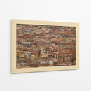 Azoteas de la hermosa ciudad de Roma Italia - Luis Rodrigo Magaña Andrade | Cuadro decorativo de Canvas Lab