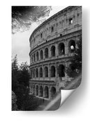 El Coliseo en un día lluvioso - Luis Rodrigo Magaña Andrade | Cuadro decorativo de Canvas Lab