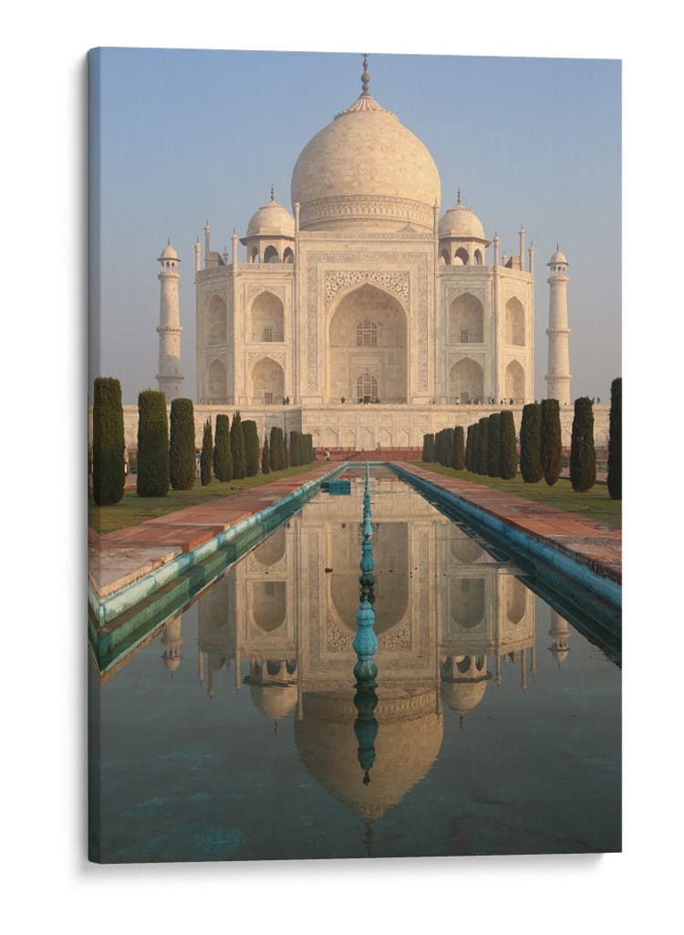 Taj Mahal, maravilla del mundo - Luis Rodrigo Magaña Andrade | Cuadro decorativo de Canvas Lab