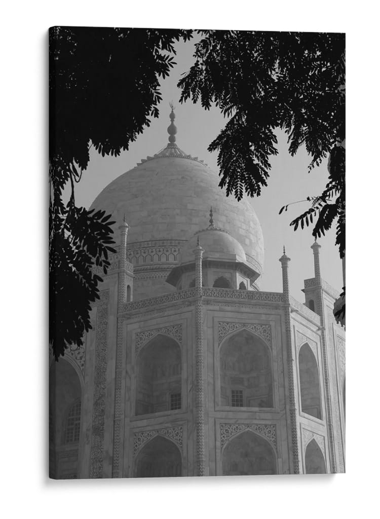 Rasgos del Taj Mahal - Luis Rodrigo Magaña Andrade | Cuadro decorativo de Canvas Lab