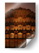 Hawa Mahal, el palacio de la ciudad Rosa, Jaipur India - Luis Rodrigo Magaña Andrade | Cuadro decorativo de Canvas Lab