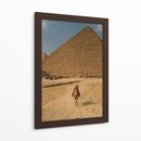 Camello en las pirámides de Egipto - Luis Rodrigo Magaña Andrade | Cuadro decorativo de Canvas Lab