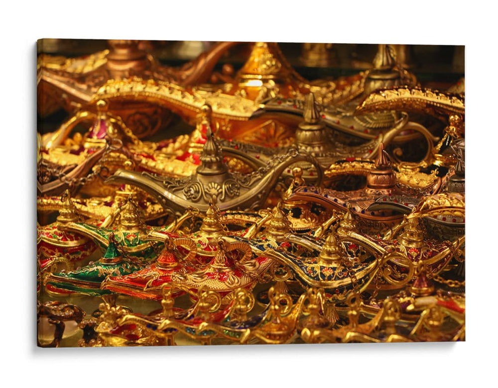 Lámparas maravillosas en el bazar Jan el-Jalili en Egipto - Luis Rodrigo Magaña Andrade | Cuadro decorativo de Canvas Lab