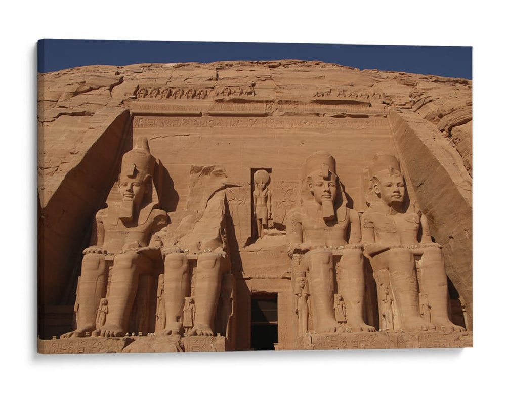 Templo de Ramsés en Abu Simbel, Egipto - Luis Rodrigo Magaña Andrade | Cuadro decorativo de Canvas Lab