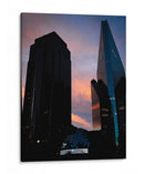 Atardecer en Reforma - Alan050 | Cuadro decorativo de Canvas Lab