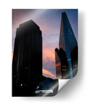 Atardecer en Reforma - Alan050 | Cuadro decorativo de Canvas Lab