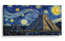 Noche Estrellada en Chichen Itza Vincen Van Gogh - Coloratura | Cuadro decorativo de Canvas Lab
