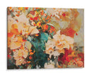 Bougainvillea Naranja 02 Rectangular - Hugo Bello | Cuadro decorativo de Canvas Lab