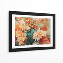 Bougainvillea Naranja 02 Rectangular - Hugo Bello | Cuadro decorativo de Canvas Lab