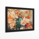 Bougainvillea Naranja 02 Rectangular - Hugo Bello | Cuadro decorativo de Canvas Lab