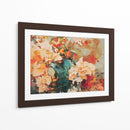Bougainvillea Naranja 02 Rectangular - Hugo Bello | Cuadro decorativo de Canvas Lab
