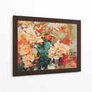 Bougainvillea Naranja 02 Rectangular - Hugo Bello | Cuadro decorativo de Canvas Lab