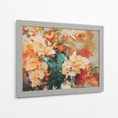 Bougainvillea Naranja 02 Rectangular - Hugo Bello | Cuadro decorativo de Canvas Lab