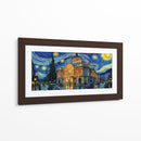 La Noche estrellada de Vincent Van Gogh sobre el Palacio de Bellas Artes. - Coloratura | Cuadro decorativo de Canvas Lab