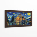 La Noche estrellada de Vincent Van Gogh sobre el Palacio de Bellas Artes. - Coloratura | Cuadro decorativo de Canvas Lab