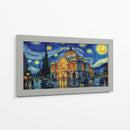 La Noche estrellada de Vincent Van Gogh sobre el Palacio de Bellas Artes. - Coloratura | Cuadro decorativo de Canvas Lab