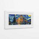La Noche estrellada de Vincent Van Gogh sobre el Palacio de Bellas Artes. - Coloratura | Cuadro decorativo de Canvas Lab