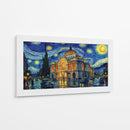 La Noche estrellada de Vincent Van Gogh sobre el Palacio de Bellas Artes. - Coloratura | Cuadro decorativo de Canvas Lab