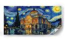 La Noche estrellada de Vincent Van Gogh sobre el Palacio de Bellas Artes. - Coloratura | Cuadro decorativo de Canvas Lab