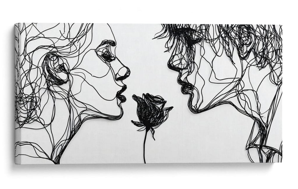 Pareja - DIEGO D L | Cuadro decorativo de Canvas Lab
