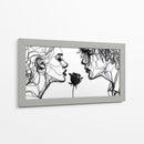 Pareja - DIEGO D L | Cuadro decorativo de Canvas Lab
