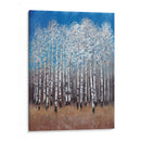 Birches Cobalt Ii - Tim OToole | Cuadro decorativo de Canvas Lab