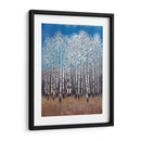 Birches Cobalt Ii - Tim OToole | Cuadro decorativo de Canvas Lab