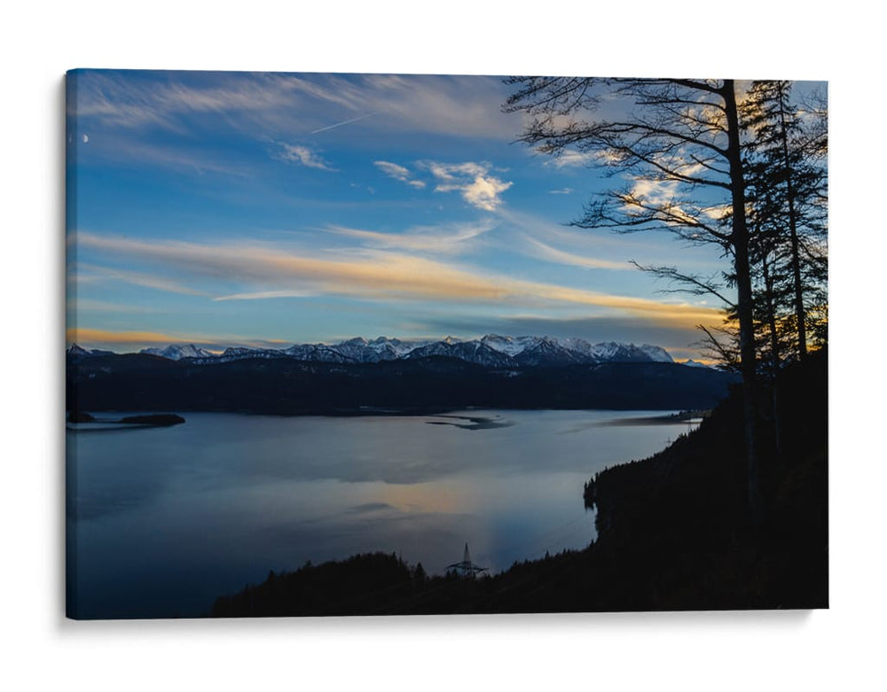 Atardecer junto al lago - Onisered | Cuadro decorativo de Canvas Lab
