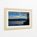 Atardecer junto al lago - Onisered | Cuadro decorativo de Canvas Lab