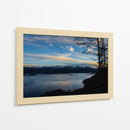Atardecer junto al lago - Onisered | Cuadro decorativo de Canvas Lab
