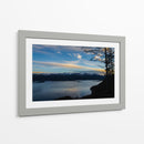Atardecer junto al lago - Onisered | Cuadro decorativo de Canvas Lab