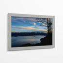 Atardecer junto al lago - Onisered | Cuadro decorativo de Canvas Lab