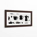 Cafeteras de tinta - DIEGO D L | Cuadro decorativo de Canvas Lab