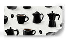 Cafeteras de tinta - DIEGO D L | Cuadro decorativo de Canvas Lab