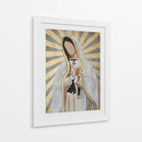 Virgen en oro - Dav Madrid | Cuadro decorativo de Canvas Lab