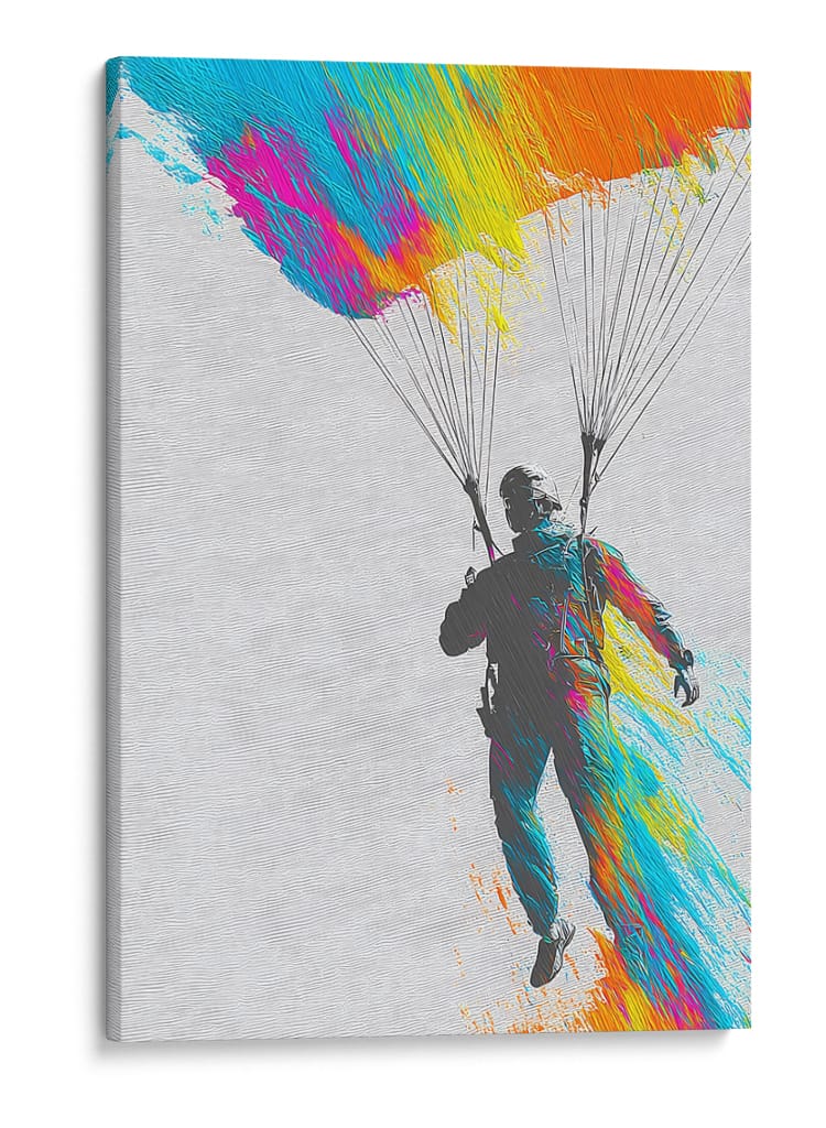 Paracaidista  - DIEGO D L | Cuadro decorativo de Canvas Lab