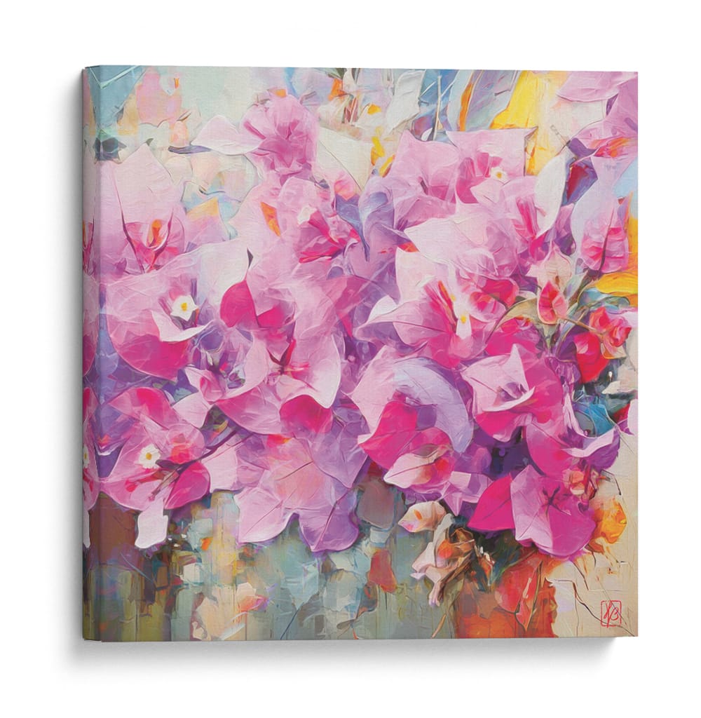 Bougainvillea Rosada 01 - Hugo Bello | Cuadro decorativo de Canvas Lab
