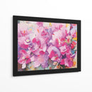 Bougainvillea Rosada 01 Rectangular - Hugo Bello | Cuadro decorativo de Canvas Lab